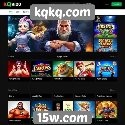 kqkq.com oferece ampla variedade de jogos online